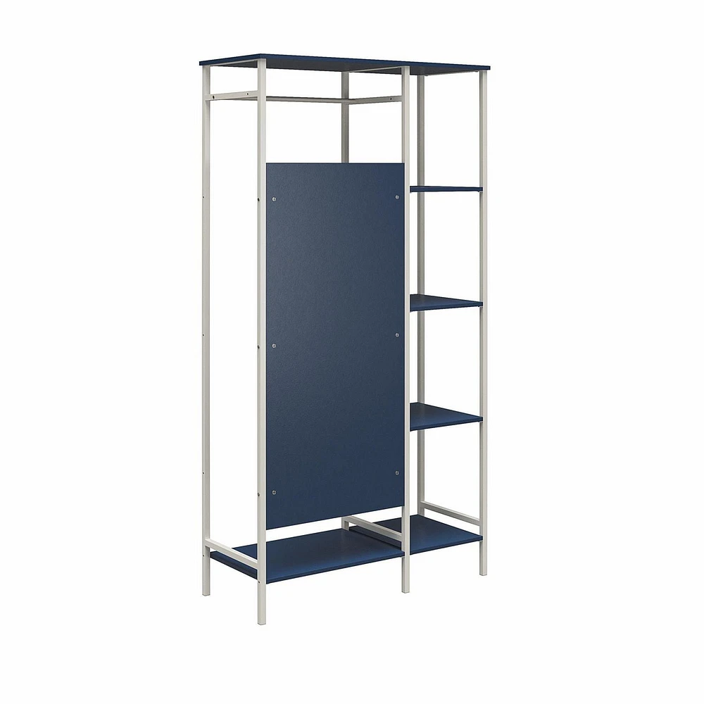 Ameriwood Home Modine Open Wardrobe, Navy