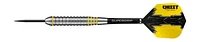 Harrows Chizzy Dave Chisnall High-Grade Alloy Darts -  Includes Three Steel-Tip “Tungsten-Look” Brass Darts, Three Supergrip Shafts & Three Prime Flights - 23 Grams