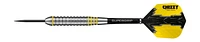 Harrows Chizzy Dave Chisnall High-Grade Alloy Darts - Includes Three Steel-Tip “Tungsten-Look” Brass Darts, Three Supergrip Shafts & Three Prime Flights