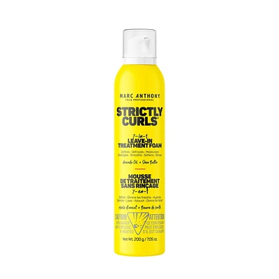 Marc Anthony Strictly Curls 7 in 1 Leave-in Treatment Foam, 210 mL