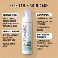 St. Moriz self tanner Fast Tanning Mousse, 200ml