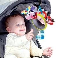 My First Mirror Friend - Cow: Baby-Safe Mirror with Animal Pal, Textures, Teether, and Rattle for Crib, Stroller, and Tummy Time