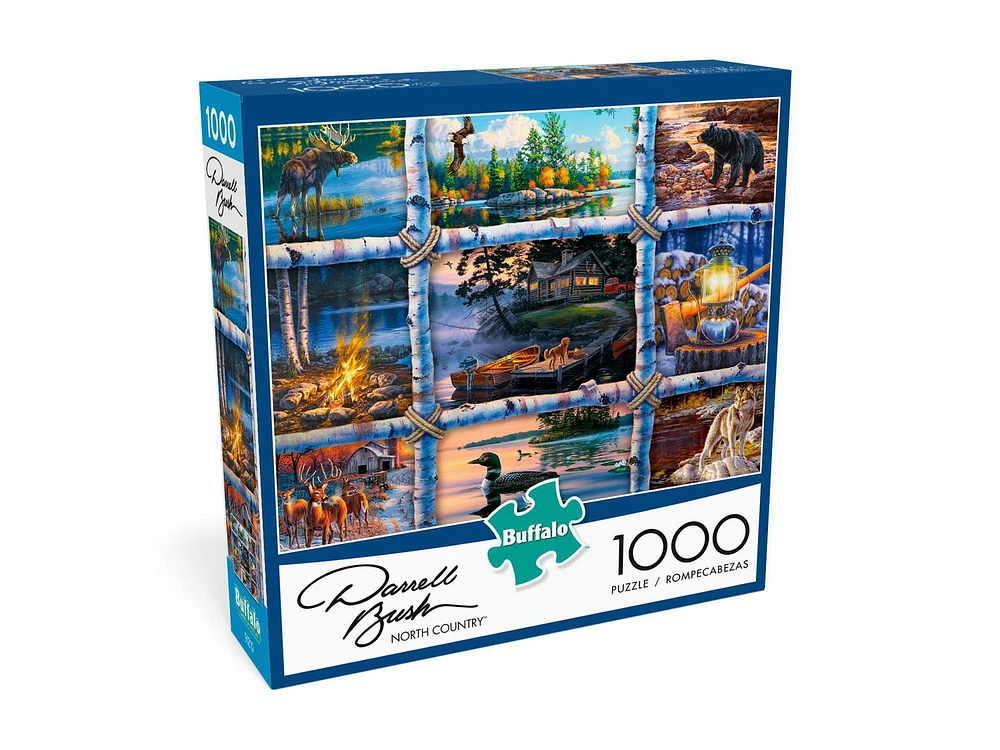 Buffalo Games - Darrell Bush - North Country - 1000 Piece Jigsaw Puzzle