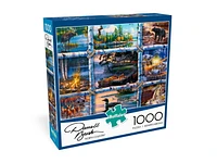 Buffalo Games - Darrell Bush - North Country - 1000 Piece Jigsaw Puzzle