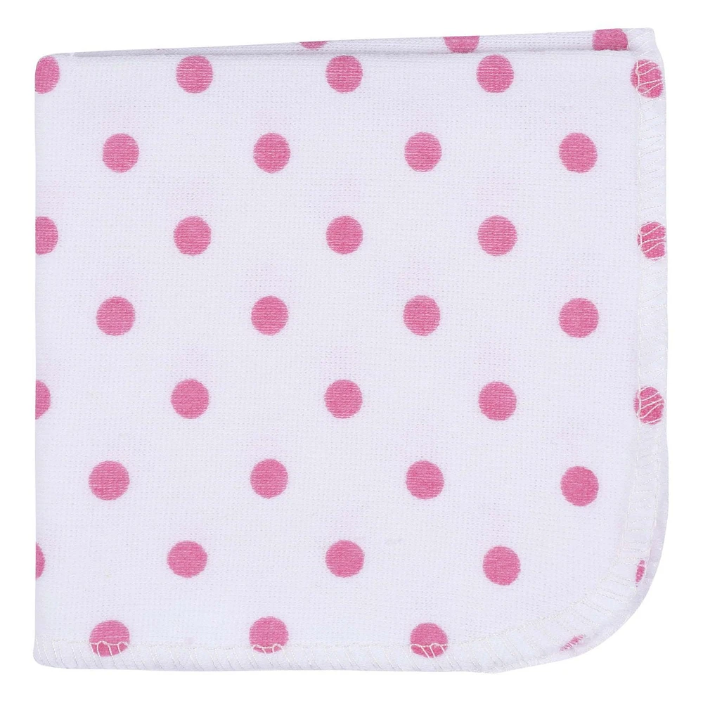 Parent’s Choice Washcloths, Girls, Pack of 10, 9 x 9 in