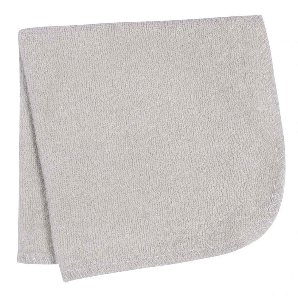 Parent’s Choice Hooded Towel And 5 Washcloths Set, Neutral, 6 Pieces