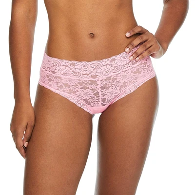 Lot de 3 culottes à taille basse en dentelle George pour femmes Tailles P TG