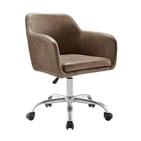 Tate Office Chair, Brown