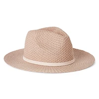 Panama en paille Time and Tru pour femmes
