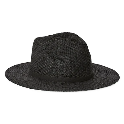 Panama en paille Time and Tru pour femmes