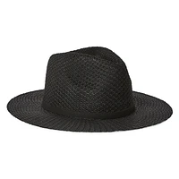 Panama en paille Time and Tru pour femmes
