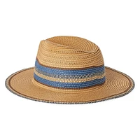 Panama en paille Time and Tru pour femmes