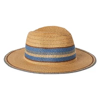 Panama en paille Time and Tru pour femmes