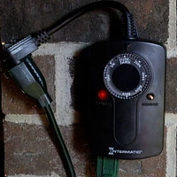 Intermatic Outdoor Light Sensing Plug-in Timer with Easy Presets