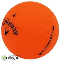 Mulligan - 48 Callaway Supersoft 4A Recycled Used Golf Balls, Orange