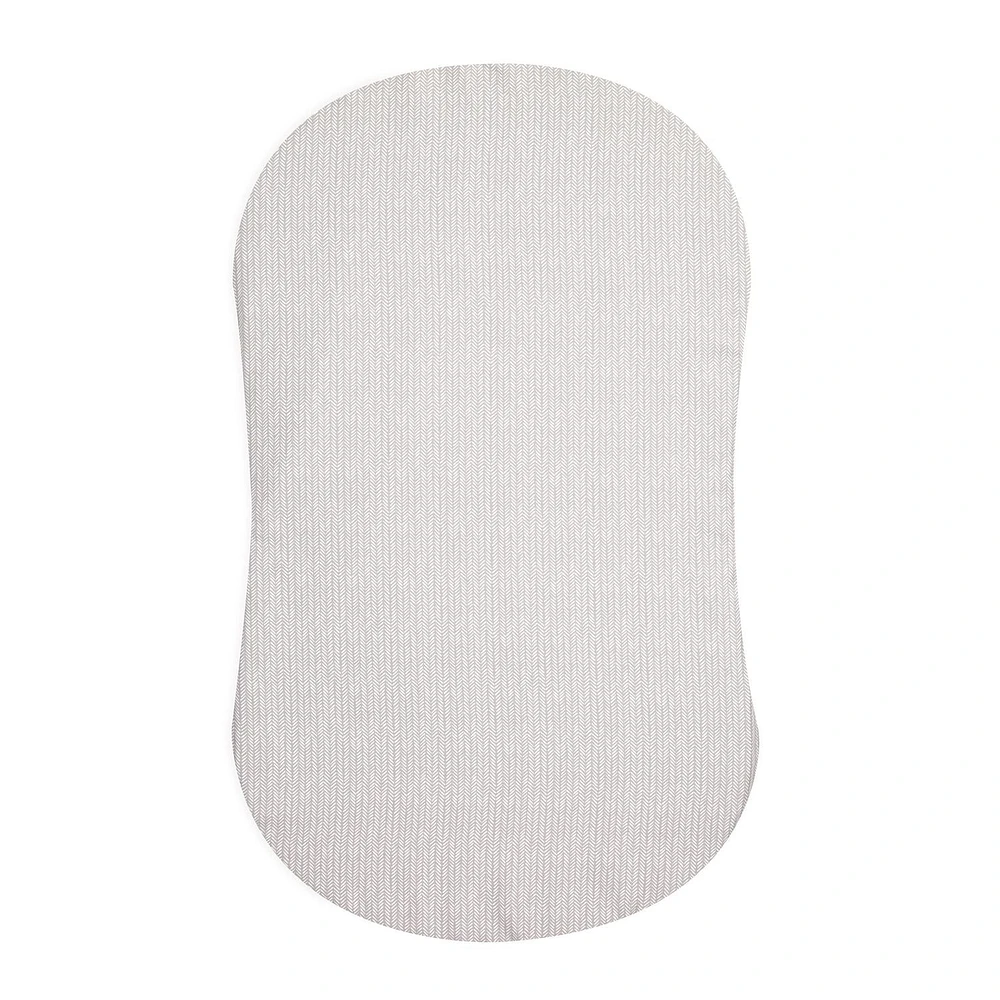 Le drap-housse HALO® BassiNest®, 100% coton, Herringbone