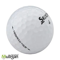 Mulligan - 48 Srixon TriSpeed tour 5A Recycled Used Golf Balls, White