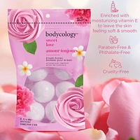 Bodycology Sweet Love Bath Fizzies, 8 ct