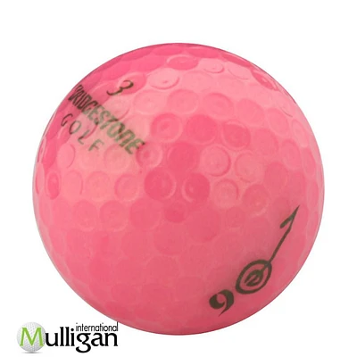 Mulligan - 48 Bridgestone e6 5A Recycled Used Golf Balls, Pink