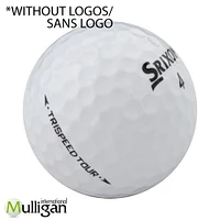 Mulligan - 48 Srixon TriSpeed tour 5A Pristine Recycled Used Golf Balls, White