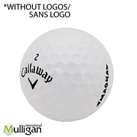 Mulligan - 48 Callaway Supersoft Magna 5A No logo Recycled Used Golf Balls, White