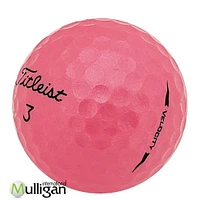 Mulligan - 48 Titleist Velocity 5A Recycled Used Golf Balls, Pink