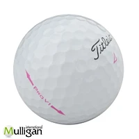 Mulligan - 48 Titleist ProV1 Lady 4A Recycled Used Golf Balls, White