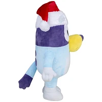 Holiday Greeter-Bluey in Santa Hat-OPP SM-Bluey