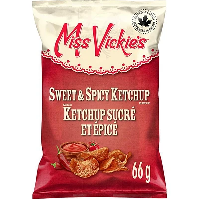 Miss Vickie's Kettle Cooked Potato Chips Sweet & Spicy Ketchup