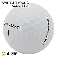 Mulligan - 48 Taylormade Tour Response 5A No logo Recycled Used Golf Balls, White