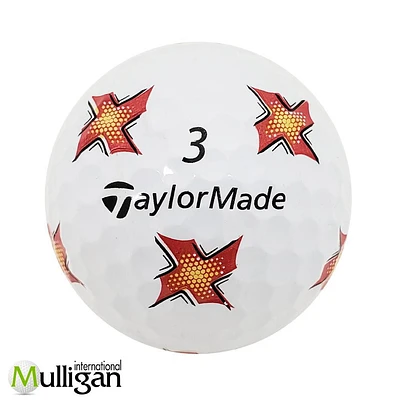 Mulligan - 48 Taylormade TP5x Pix 5A Recycled Used Golf Balls, Color