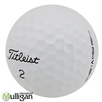 Mulligan - 48 Titleist ProV1 2020 5A Recycled Used Golf Balls, White