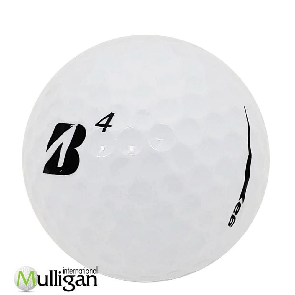 Mulligan - 96 Bridgestone e6 (B) 4A Recycled Used Golf Balls, White