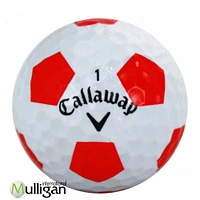 Mulligan - 96 Callaway Chrome Soft Truvis x 5A Recycled Used Golf Balls, Red