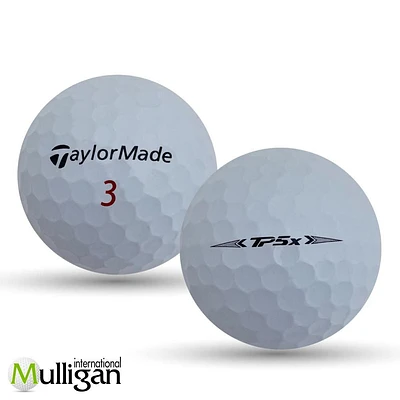 Mulligan - Taylormade TP5x 5A Recycled Used Golf Balls