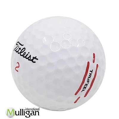 Mulligan - 96 balles de golf récupérées Titleist Trufeel 2024 5A , Blanc