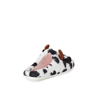 Time and Tru Women's Cow Slippers, Sizes 5-10
