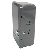 Intermatic 24-Hour 2-Circuit Electronic Control, 120-277 VAC, 2-SPST, Indoor Metal Enclosure