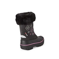 George Girls' Winter Boots, Sizes 12-4