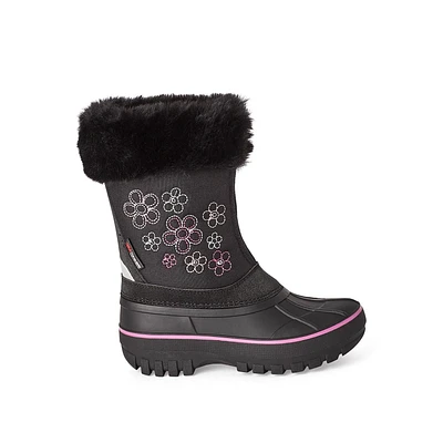 George Girls' Winter Boots, Sizes 12-4