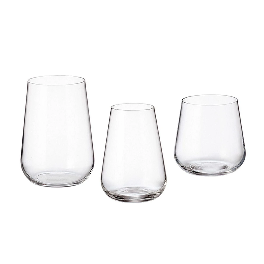 Crystalite Bohemia Amundsen/Ardea Highball Glass, 470 ml Set of 12