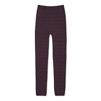 George Girls' Cable Knit Legging