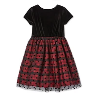 George Girls' Holiday Dress, Sizes 4-16