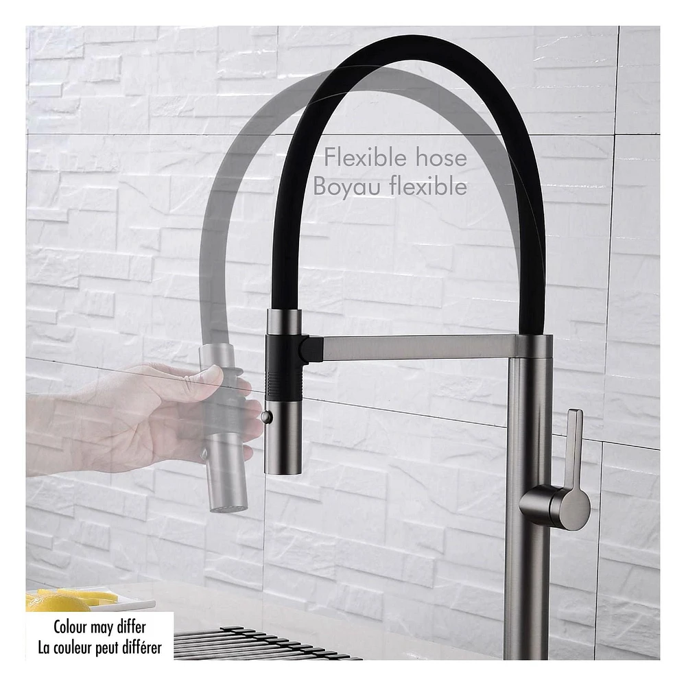 akuaplus® CLARA 1-Handle Magnetic Kitchen Faucet.