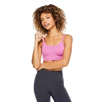 Athletic Works Women's Zipper Bra