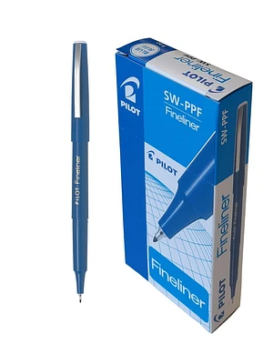 Fineliner Marker Pens - Blue