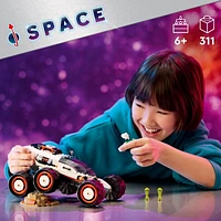 LEGO City Space Explorer Rover and Alien Life Toy, Space Gift for Boys and Girls Ages 6 and Up with 2 Minifigures, Robot and Extraterrestrial Figures, Pretend Play STEM Toy, 60431, Includes 311 Pieces, Ages 6+