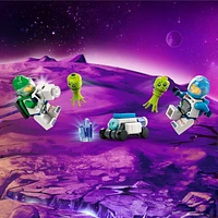 LEGO City Space Explorer Rover and Alien Life Toy, Space Gift for Boys and Girls Ages 6 and Up with 2 Minifigures, Robot and Extraterrestrial Figures, Pretend Play STEM Toy, 60431, Includes 311 Pieces, Ages 6+