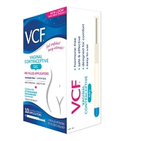 VCF Vaginal Contraceptive Gel, 10 Count