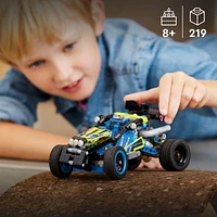 LEGO Technic Off-Road Race Buggy Buildable Car Toy, Cool Toy for 8 Year Old Boys, Girls and Kids who Love Rally Contests, Race Car Toy Featuring Moving 4-Cylinder Engine and Working Suspension, 42164, Includes 219 Pieces, Ages 8+